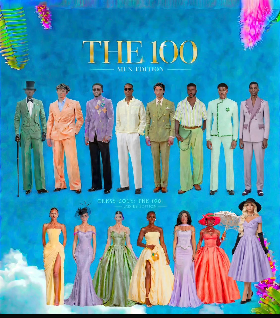The 100's dress style